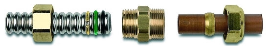 Obrázek z EUROTIS přechod na Cu trubku TFA 12mm G1/2" - 15 mm