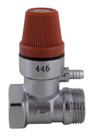 Obrázek z Pojistný ventil k bojleru 3/4"  otevírací tlak 6 bar